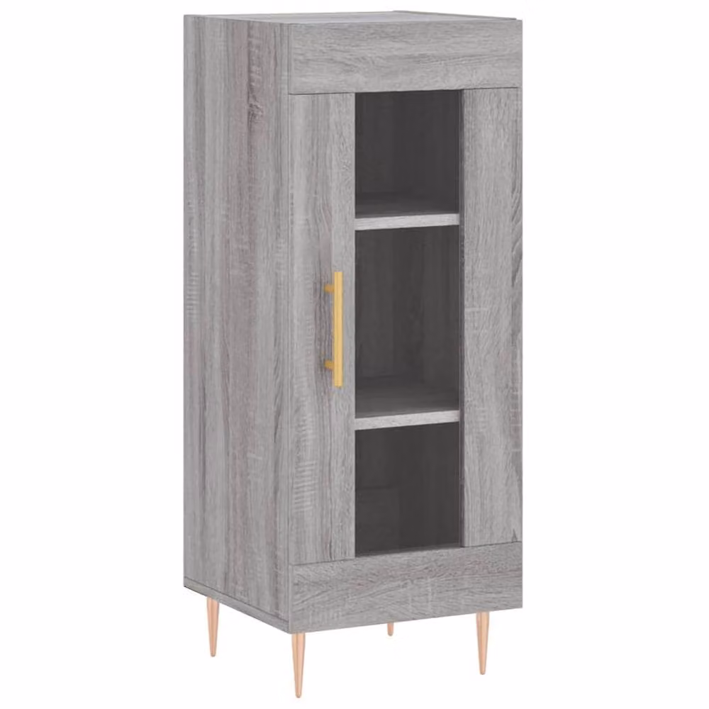 Berkfield Home Grey Sonoma Sideboard, W/D/H: 34.5 x 34 x 90 cm – 3