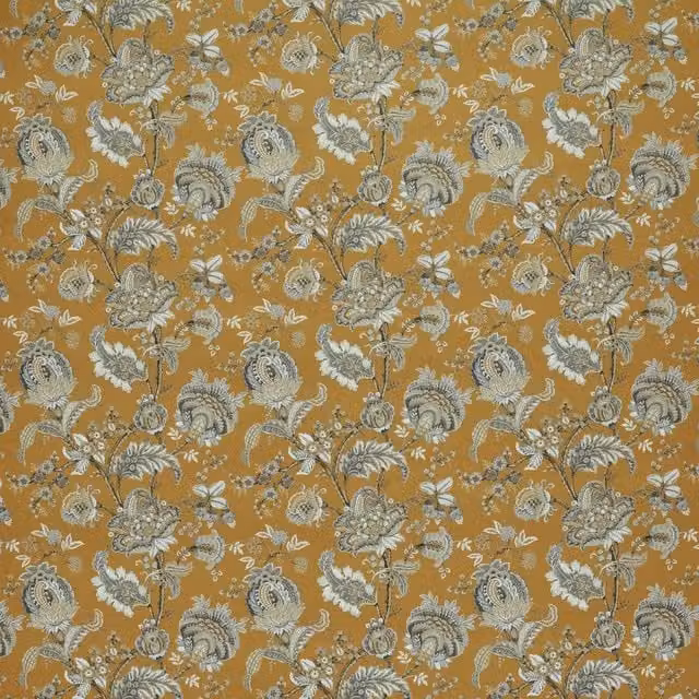 Ashley Wilde Prunella Ochre Yellow Fabric