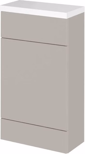 Balterley Alrewas Contemporary Floor Standing Compact WC Unit in Grey
