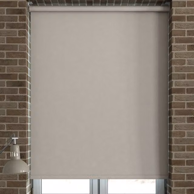 Terrys Made to Measure Blackout Roller Blind in Sand Beige