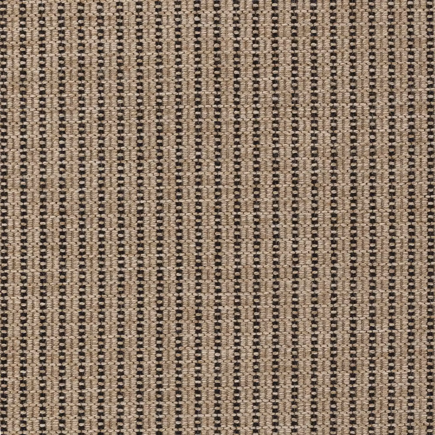 Livabliss Mirage-Cottage Jute-Look In- & Outdoor Rug in Beige and Black with Fringes, W: 80 cm, L: 220 cm – 2