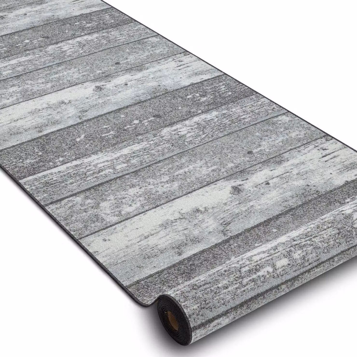 RugsX Anti-Slip Grey Polyamide Runner, W: 100 cm, L: 180 cm – 2