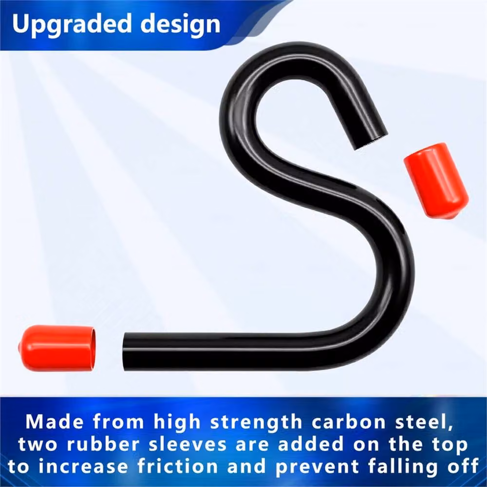 Nordara Black Steel Lever Hook Track Control Arms S Hook Pry Bar Tool – 6