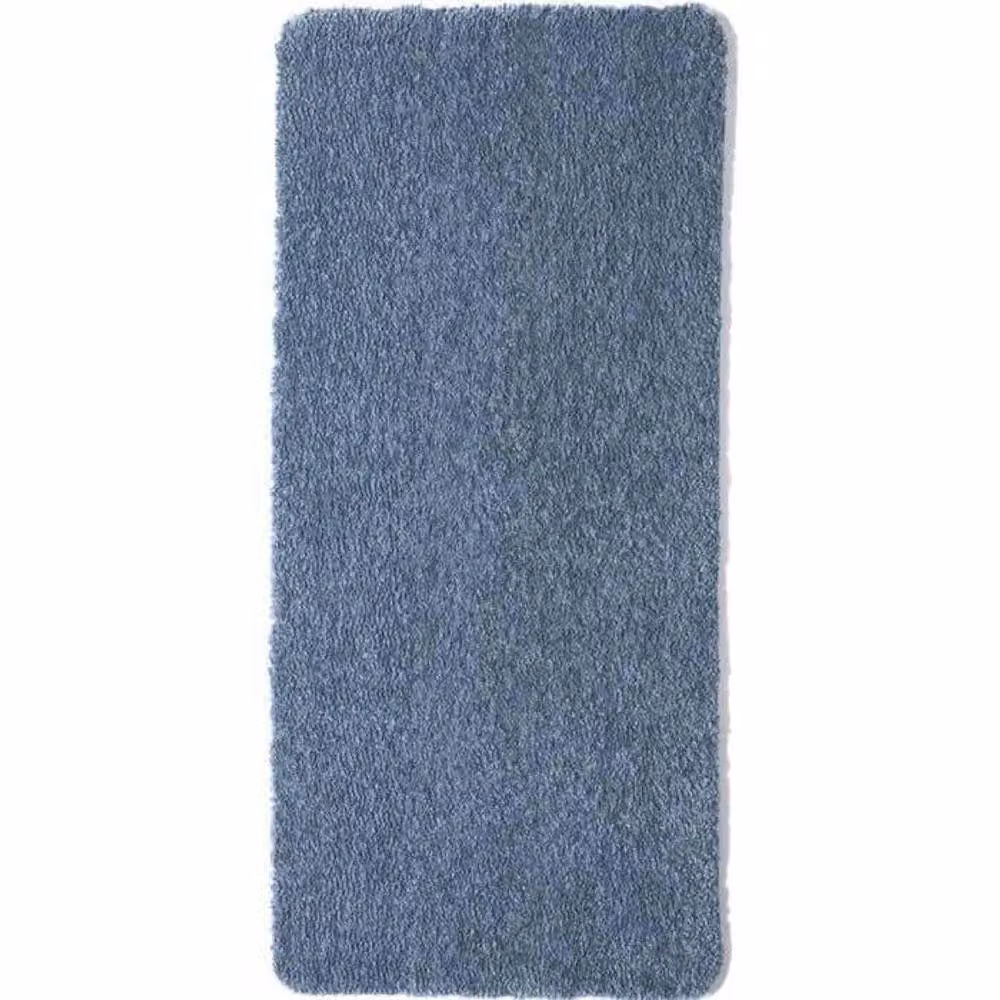 My Lux Blue Hand-Tufted Polypropylene Shaggy Rug, Stain-Resistant, Washable and Non-Slip, W/D/H: 67 x 150 x 3 cm – 4