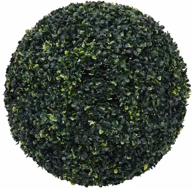 Berkfield Home Artificial Green Boxwood Balls, 2 Pack, Diameter: 52 cm – 1