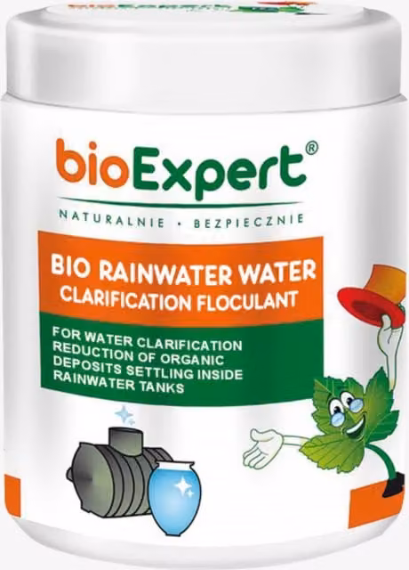 Novecrafto Non-Toxic Bio Water Butt Cleaner Powder 450g for Rainwater Collectors in Green and White