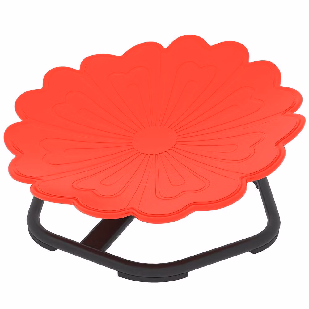 STILVORA Children's Sensory Swivel Chair in Red – 4