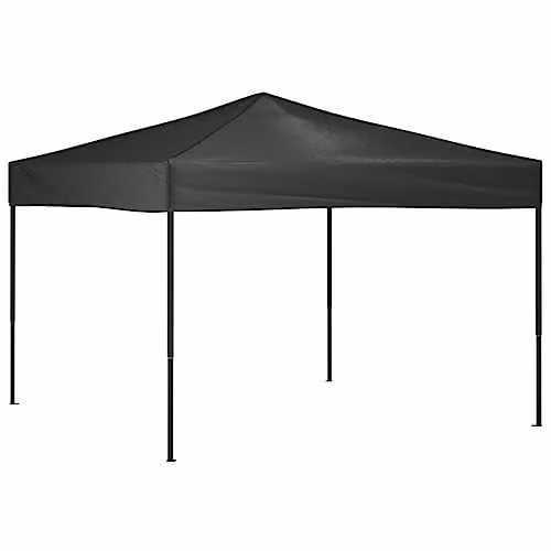 vidaXL Folding Party Tent in Anthracite, W: 300 cm, D: 300 cm, H: 245 cm – 1
