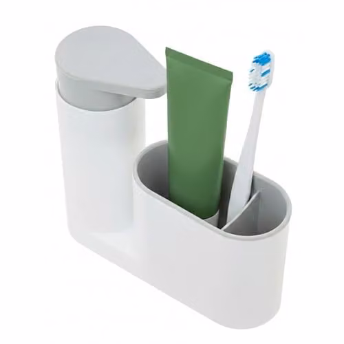 Orsina Plastic Versatile Sink Tidy for Sponges and Brushes in Grey or White – 1