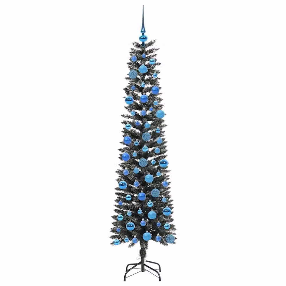 Berkfield Home Elegant Green Artificial Christmas Tree with Stand H 180 x W 50.5 x D 50.5 cm – 3