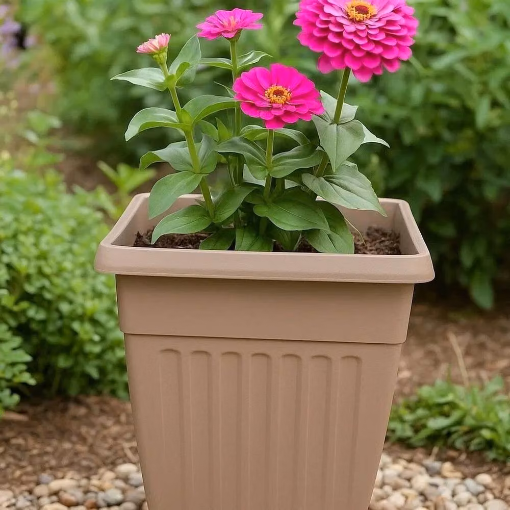 SPETLEK Ornamental Planter Pot in Beige – 3