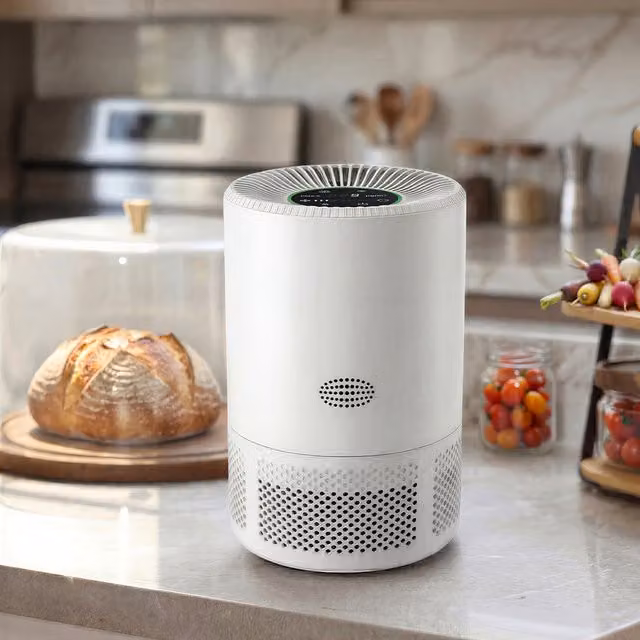 Spector Smart HEPA Air Purifier with App Control and Activated Carbon, White