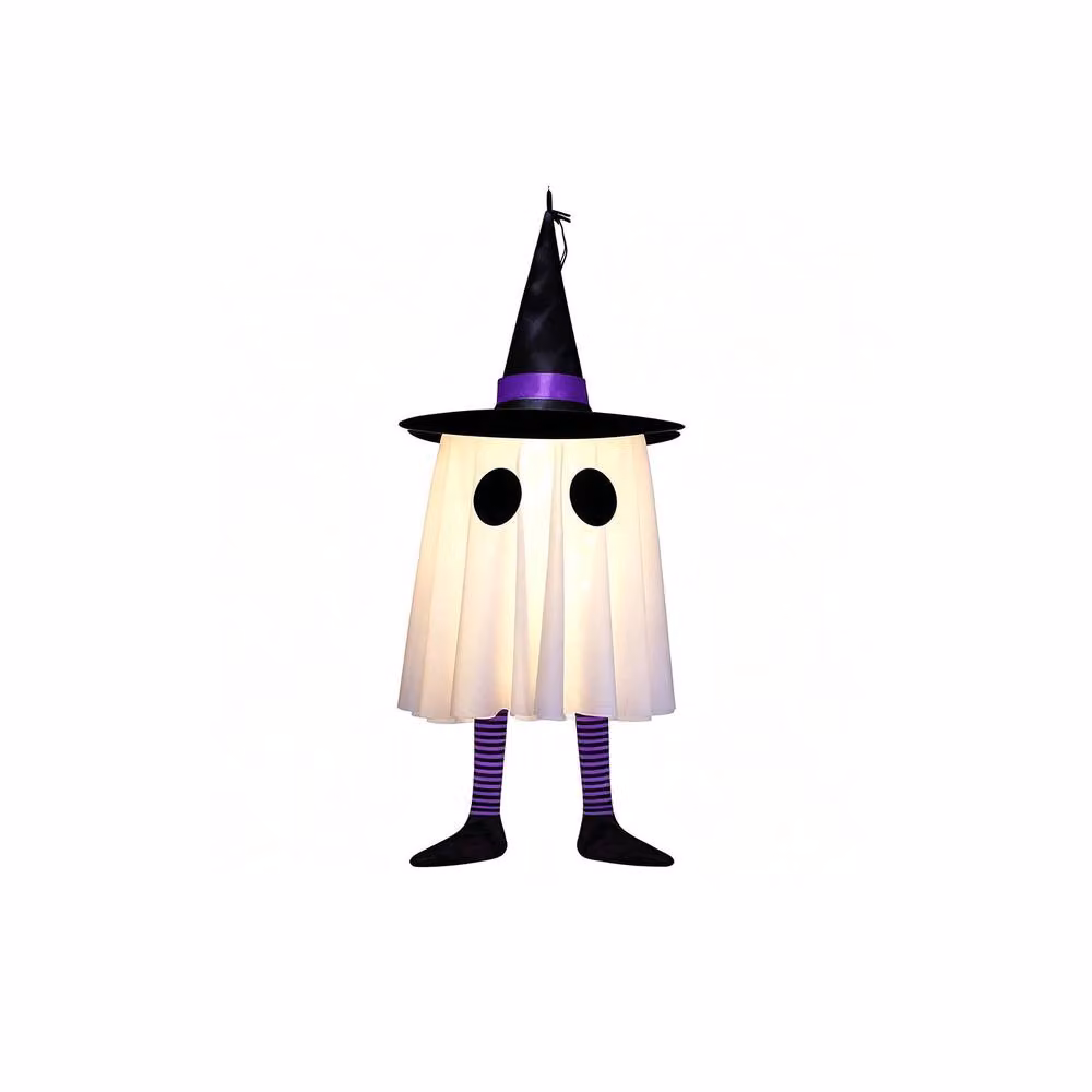Lovii Halloween Ghost LED String Fairy Lights in Purple and White – 2