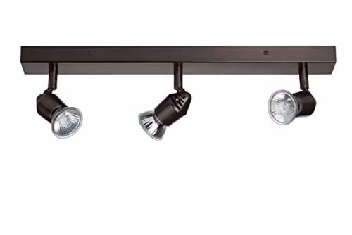 Netlighting Bomba 3 LED Spotlight Bar in Bronze with Transparent Glass