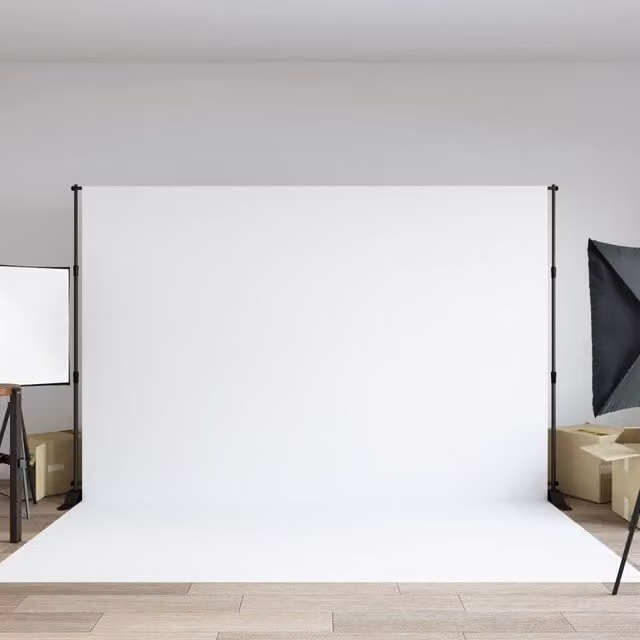 Berkfield Home Steel Backdrop Stand, Black, W: 305 cm, H: 243 cm