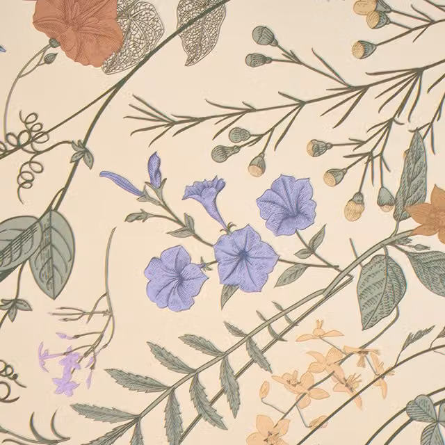 Livingandhome Self-Adhesive Floral Wallpaper in Multi-Colour and Yellow