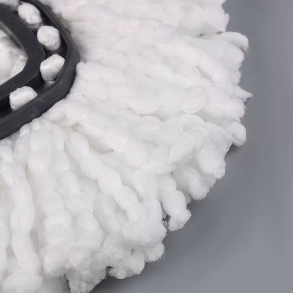 Kelvenix White Microfibre Mop Refill Set for Vileda Turbo, 5 Pack – 2