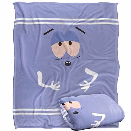 LOGOVISION White Striped Fleece Throw Blanket, W/D/H: 152 x 127 cm – 1