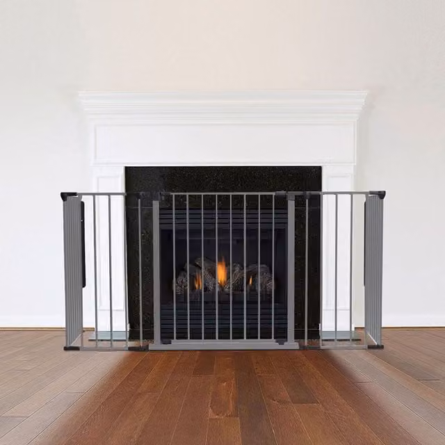 Safetots Multi Panel Fire Surround in Grey, W/D/H: 105 x 49 x 70 cm