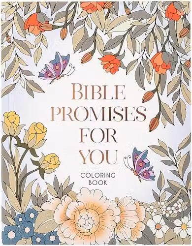 Bible Promises for You Coloring Book by Broadstreet Publishing for Adults