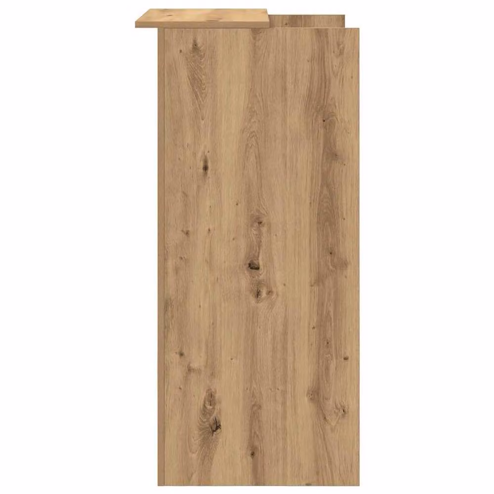Berkfield Home Artisan Oak Reception Desk in Brown, W/D/H: 55 x 50 x 103.5 cm – 2