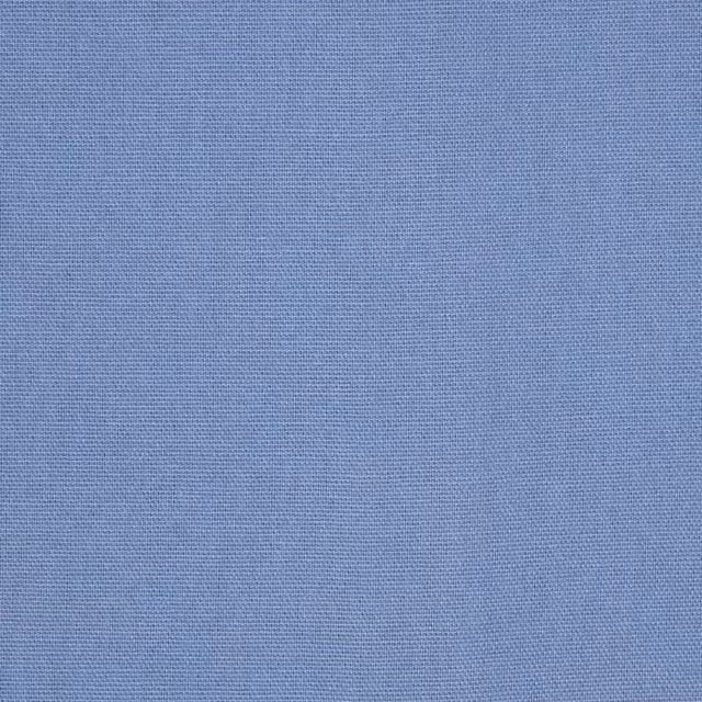 Homescapes Pure Cotton Plain Fabric, Airforce Blue, Width: 150 cm