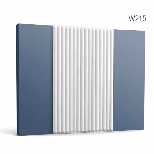 Orac Decor W215 Modern 3D Wall Panel, White, W: 80 cm, H: 50 cm, D: 1.5 cm
