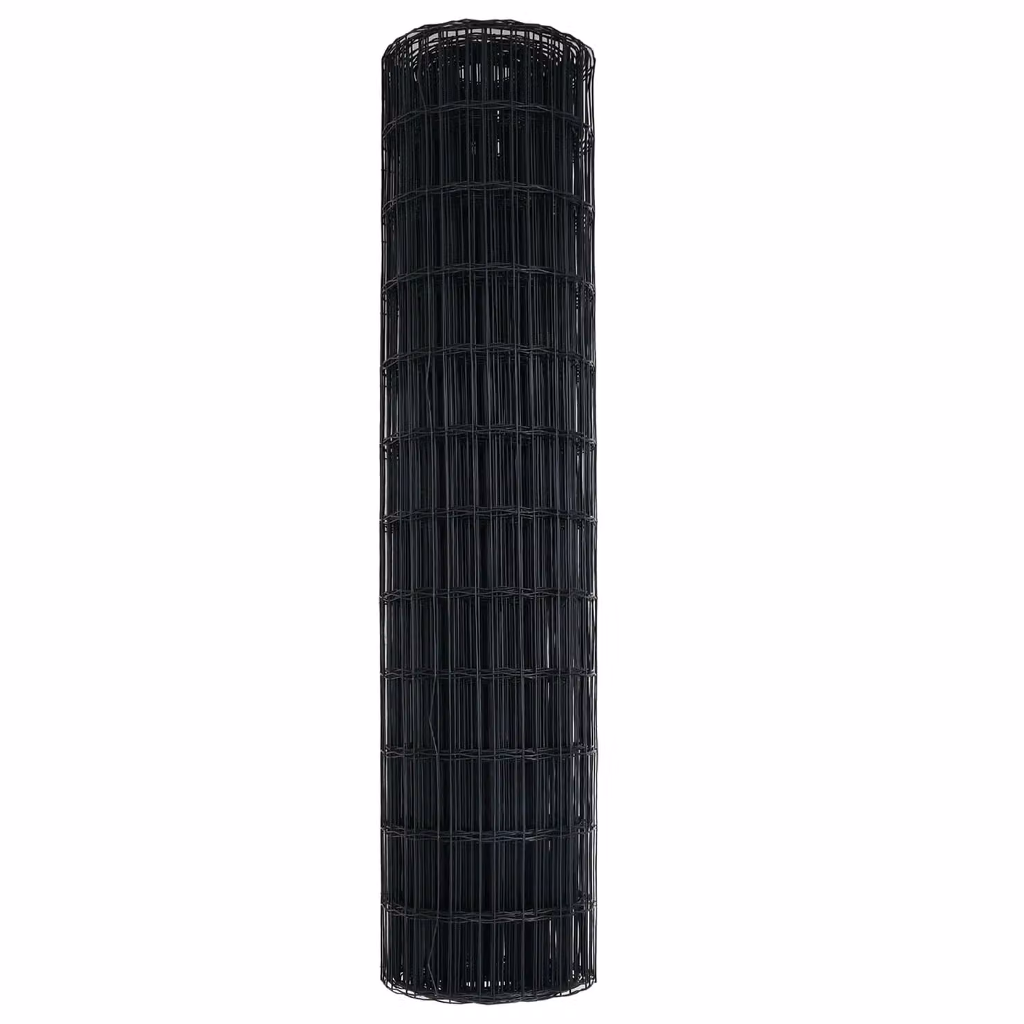 Berkfield Home Euro Fence Grey PVC-Coated Steel Fencing, 1 x 25 m – 4