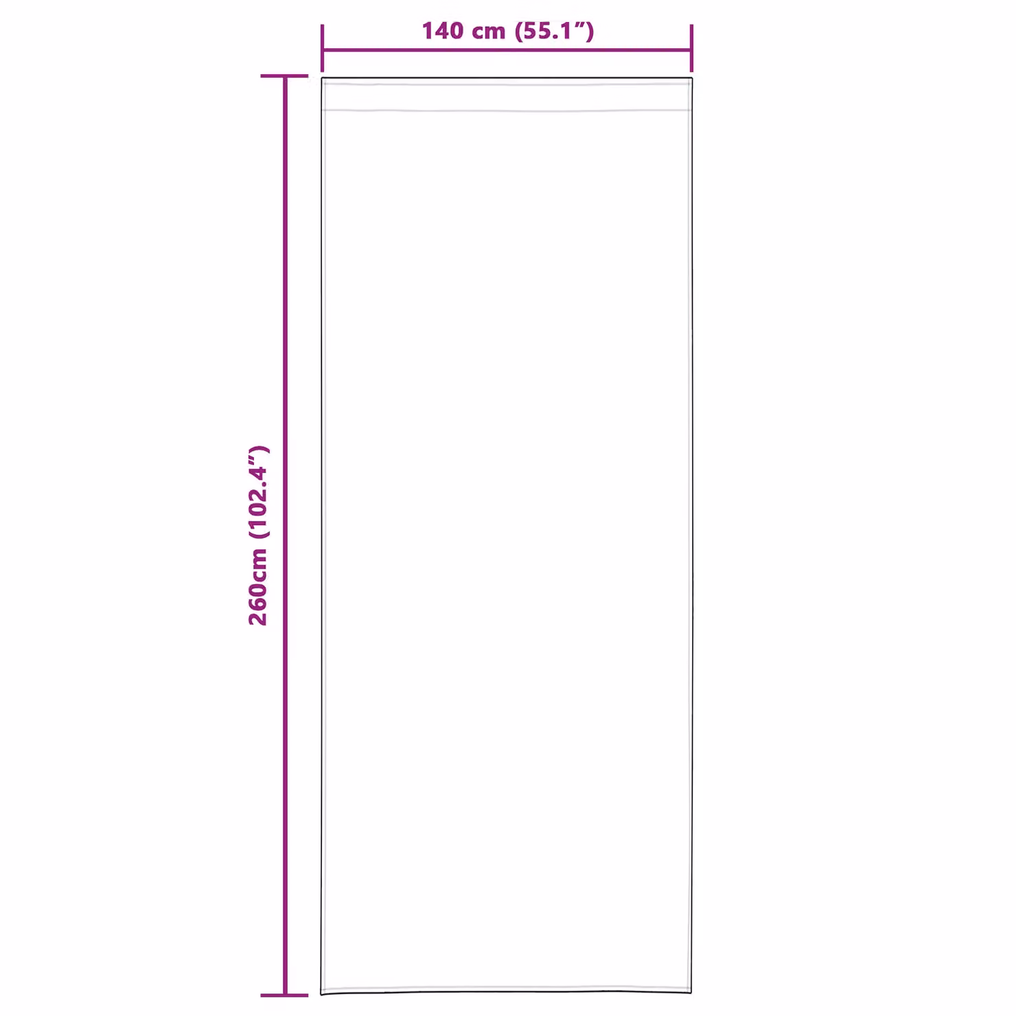 Berkfield Home Wine Red Velvet Blackout Curtains with Top Tape, 2 Pack, W: 140 cm, H: 260 cm – 5