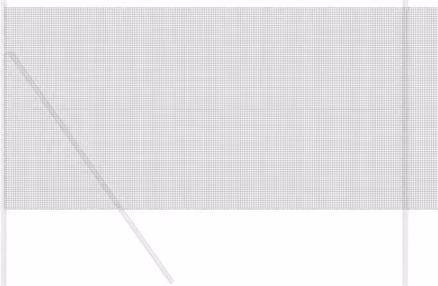 Berkfield Home Modern Welded Wire Fence in Grey Steel, H: 140 cm x L: 25 m – 1