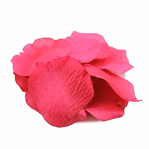 Shatchi 2000pcs Pink Silk Rose Petal Confetti for Weddings, Anniversaries and Mother's Day Table Decorations – 2