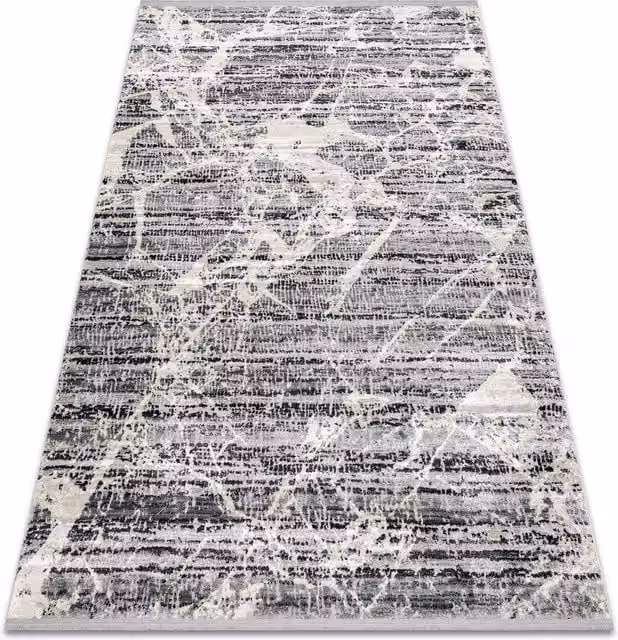 RugsX Tuls Abstract Modern Grey Rug, W/D/H: 170 x 120 cm