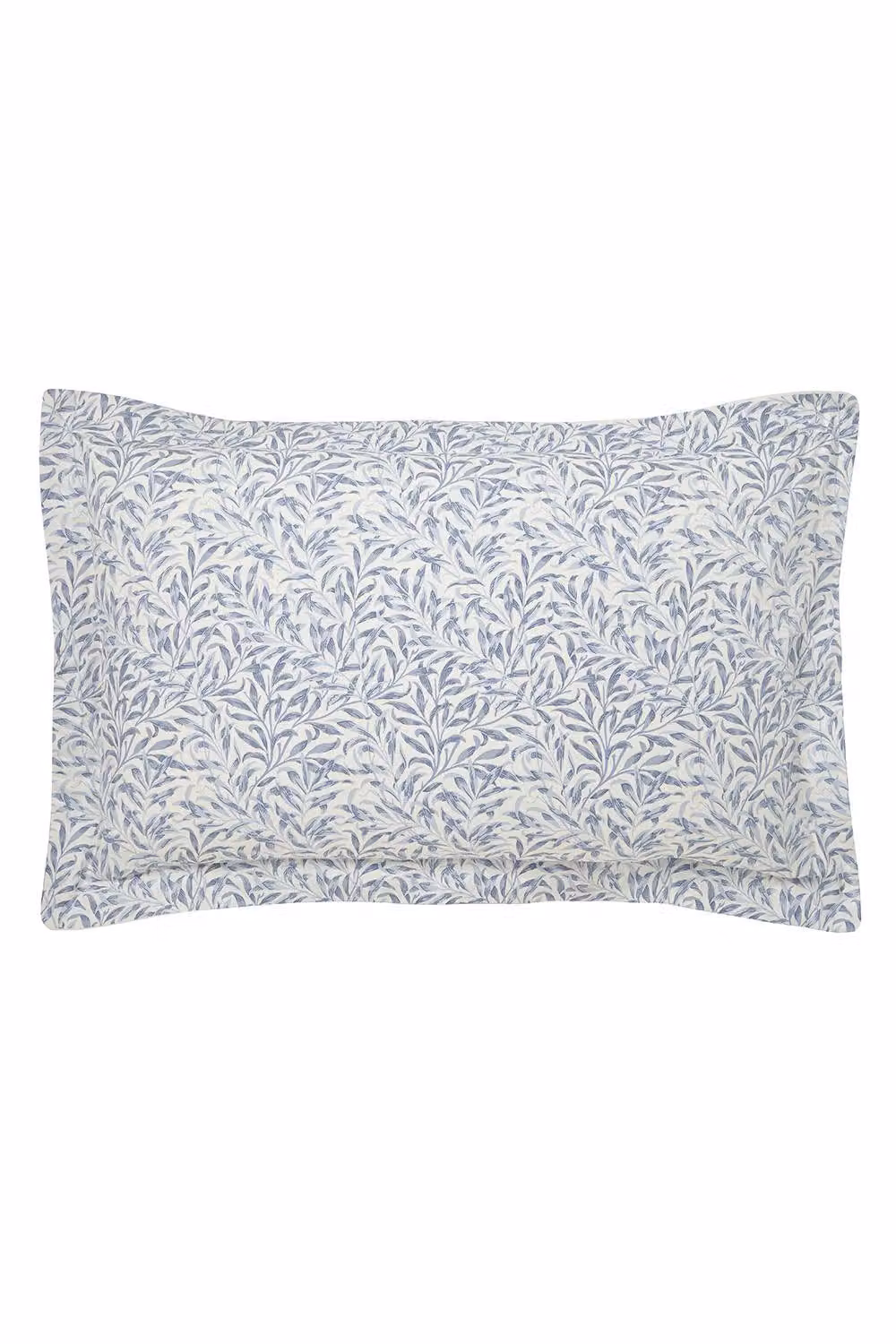 Morris & Co Willow Bough Cotton Percale Duvet Cover and Pillowcase Set, Blue, W: 200 cm x H: 200 cm – 2