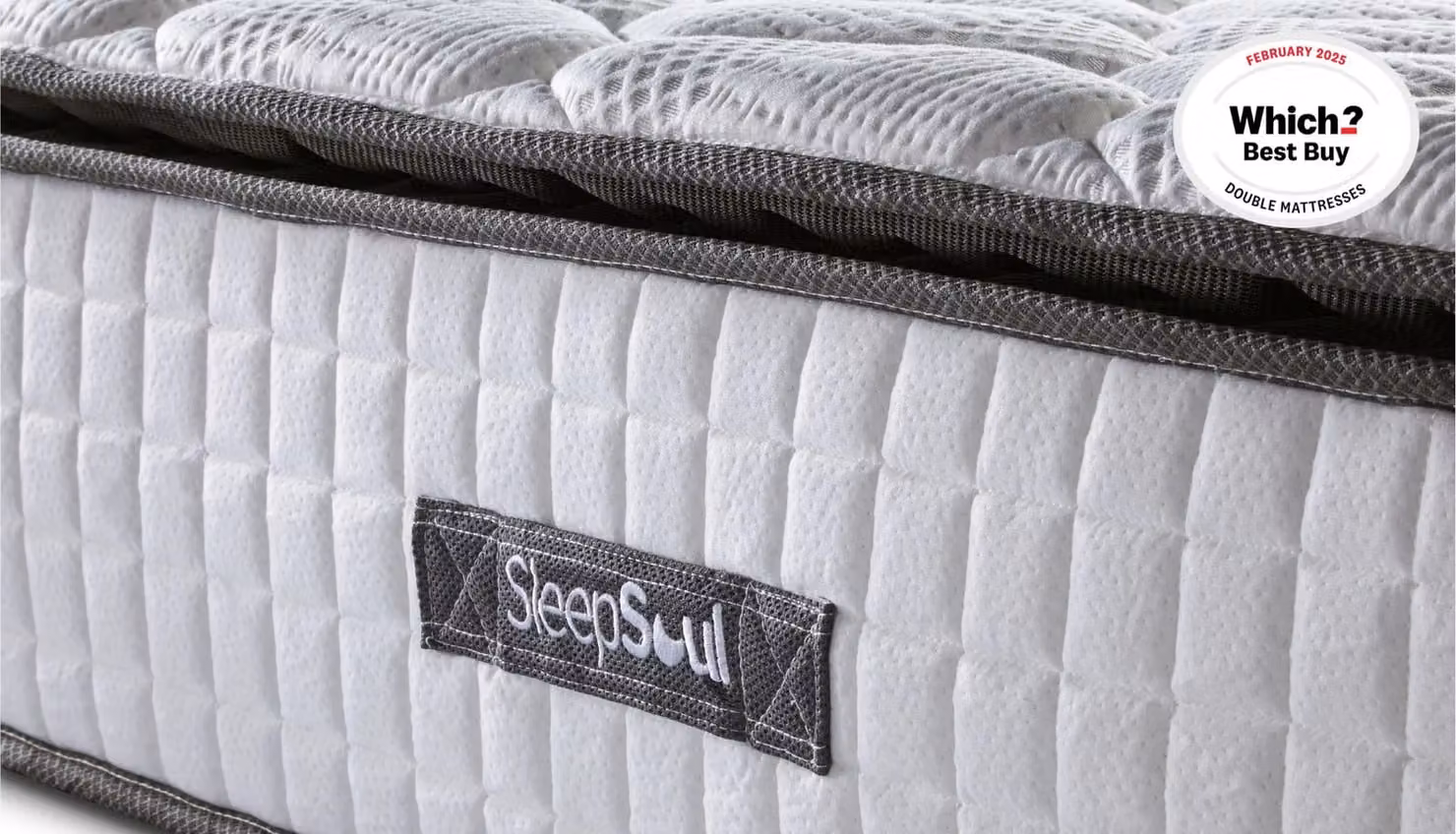 SleepSoul Bliss Hybrid Memory Foam Mattress in White, W/D/H: 90 x 190 x 25 cm – 5