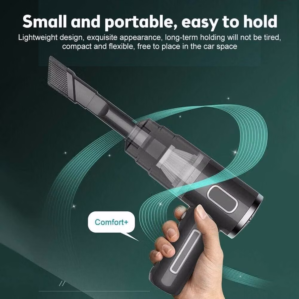 Kelvenix Cordless Handheld Mini Portable Vacuum Cleaner in Black – 5