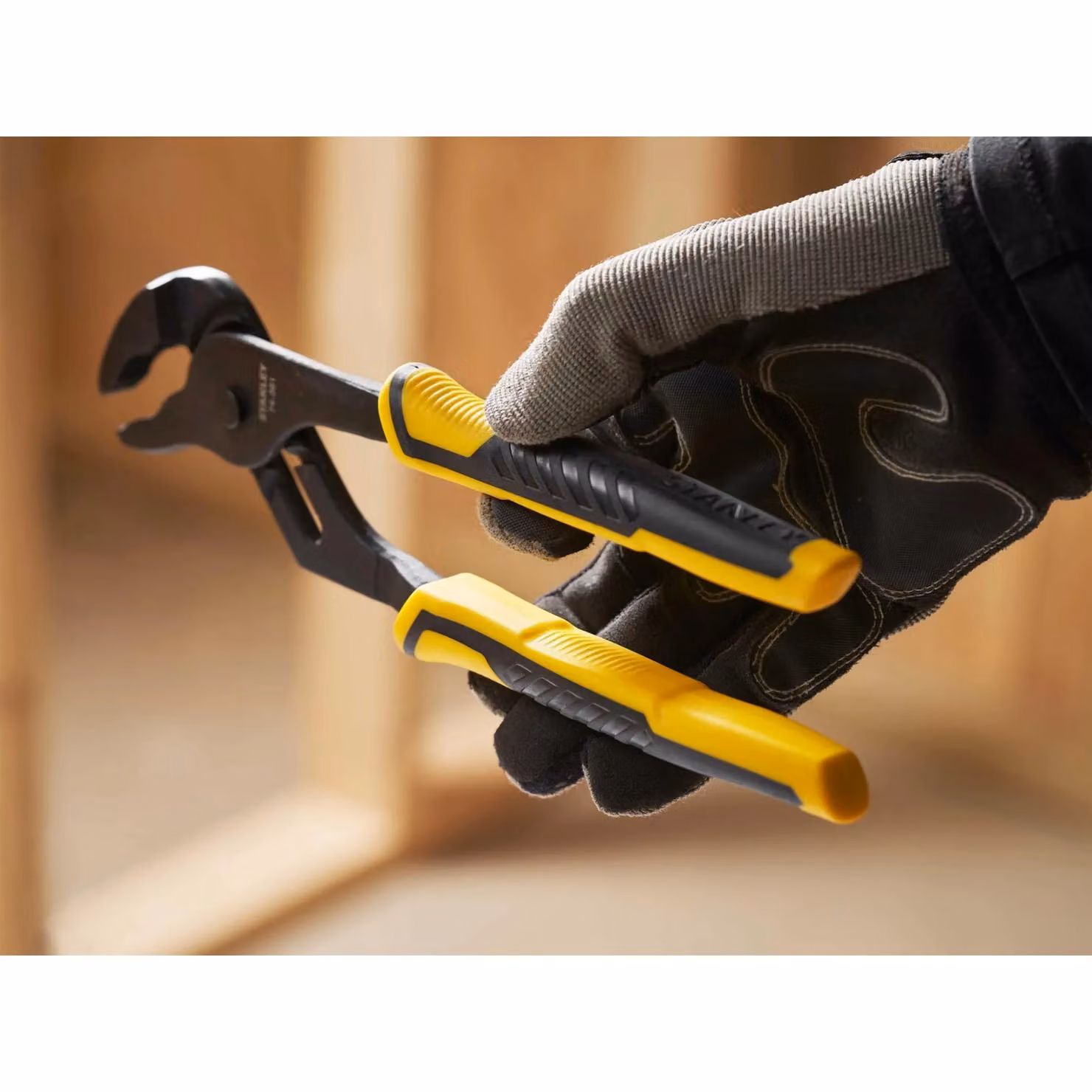 Stanley Steel Water Pump Pliers in Black and Multicolour – 3