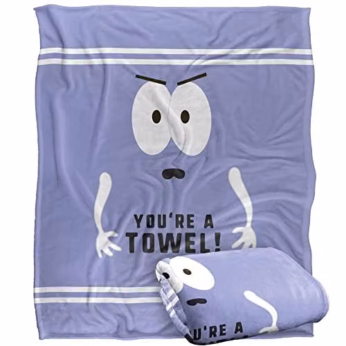 LOGOVISION White Fluffy Fleece Throw Blanket, W/D/H: 152 x 127 cm – 1