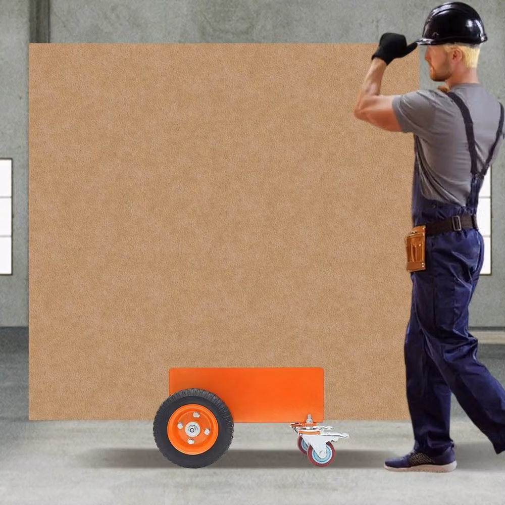 SPETLEK Orange Panel Dolly with 8in Pneumatic Wheels, 661 Lbs Capacity, W: 1000 cm, D: 52 cm – 3