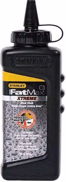 Stanley Fatmax Chalk Powder in Black and Multicolour