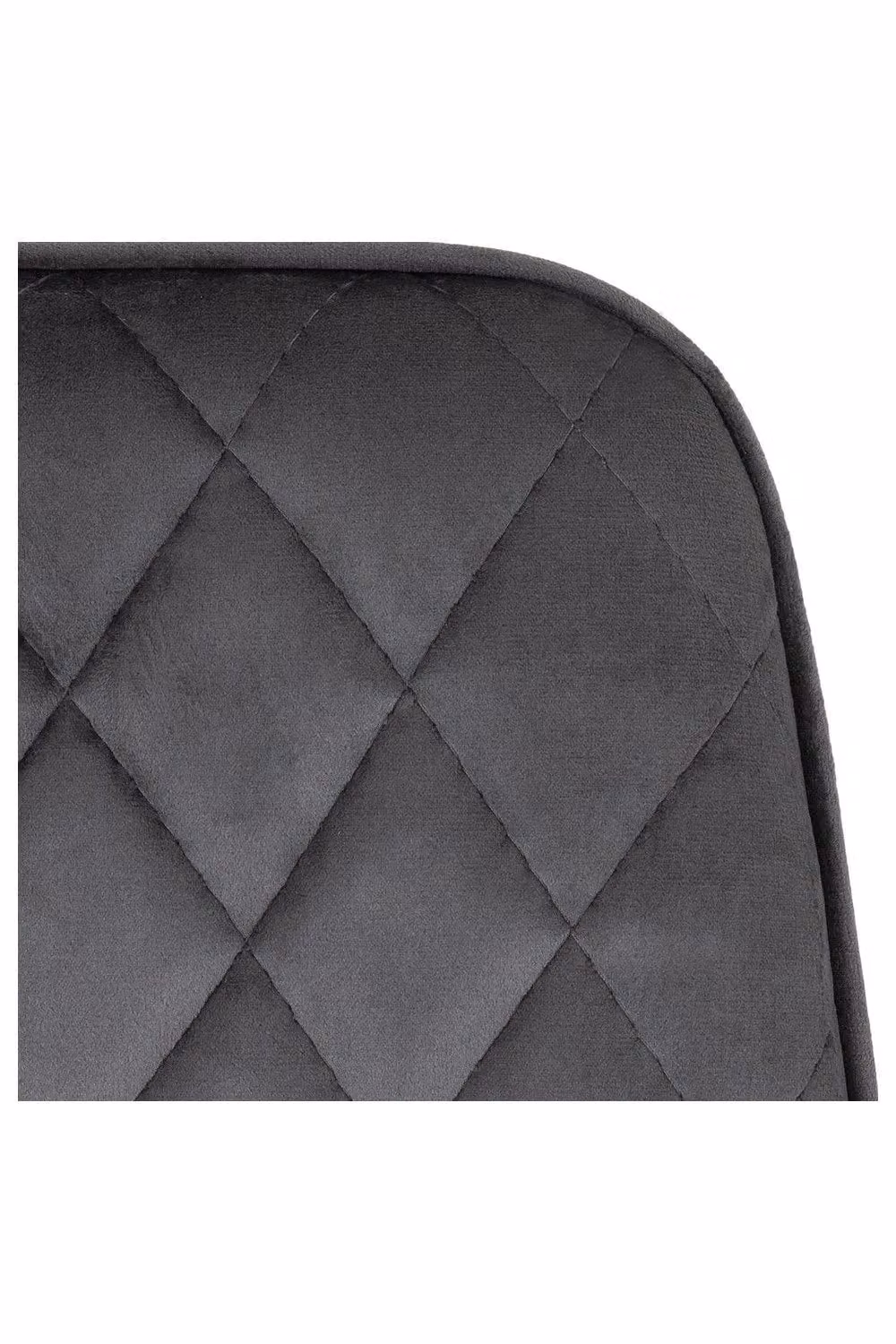 Seconique Avery Set of 2 Grey Velvet Dining Chairs with Armrests – 4