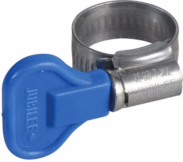 Jubilee Wingspade Galvanised Steel Hose Clip – 1