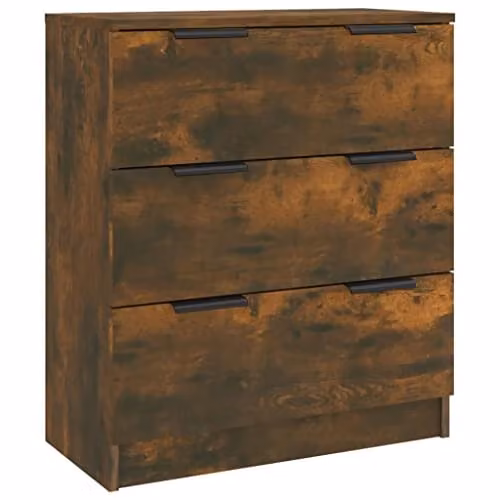 vidaXL Sideboard in Brown Engineered Wood, W/D/H: 60 x 30 x 70 cm