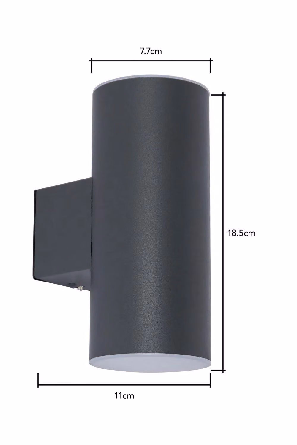 BHS Lighting Namid Solar Outdoor Wall Light in Grey – 2