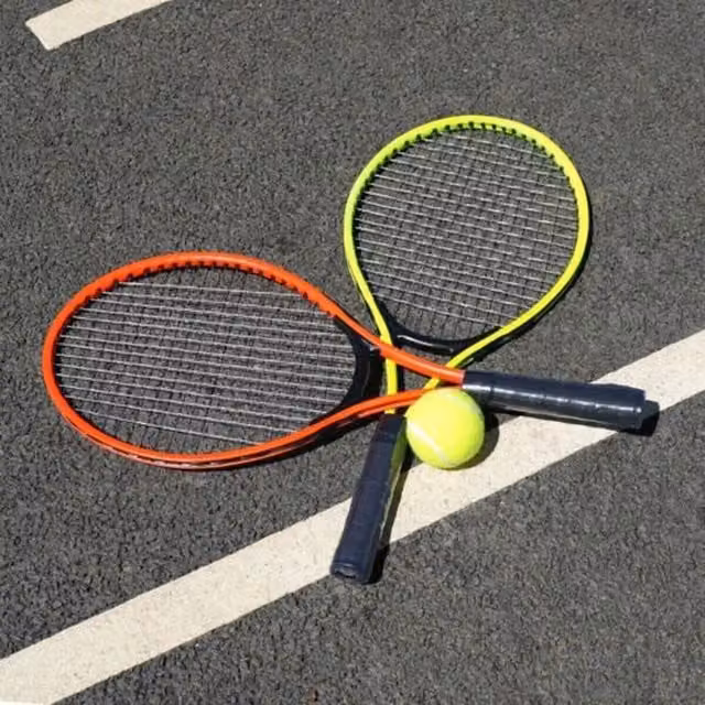 Garden Mile Junior Tennis Set in Yellow