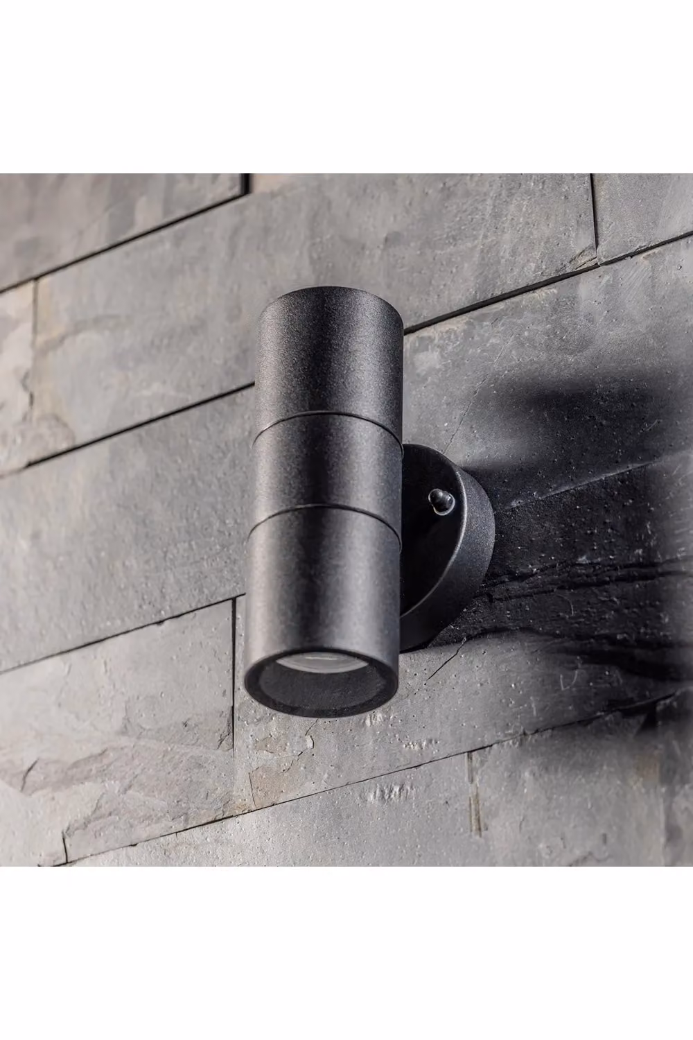 CGC Lighting Leon Black Stainless Steel GU10 Up & Down Outdoor Wall Light IP44 – 3