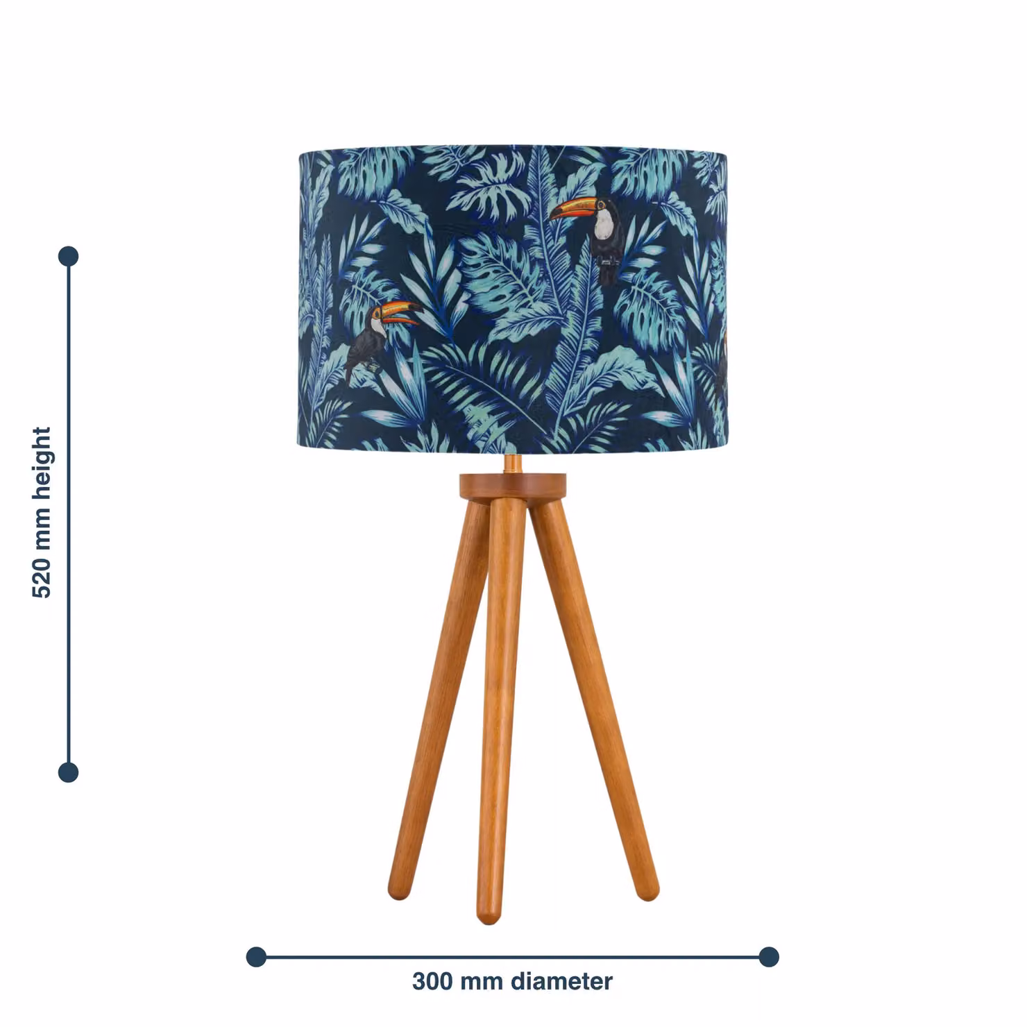 First Choice Lighting Voyage Table Lamp with Brown Toucan Velvet Shade – 4