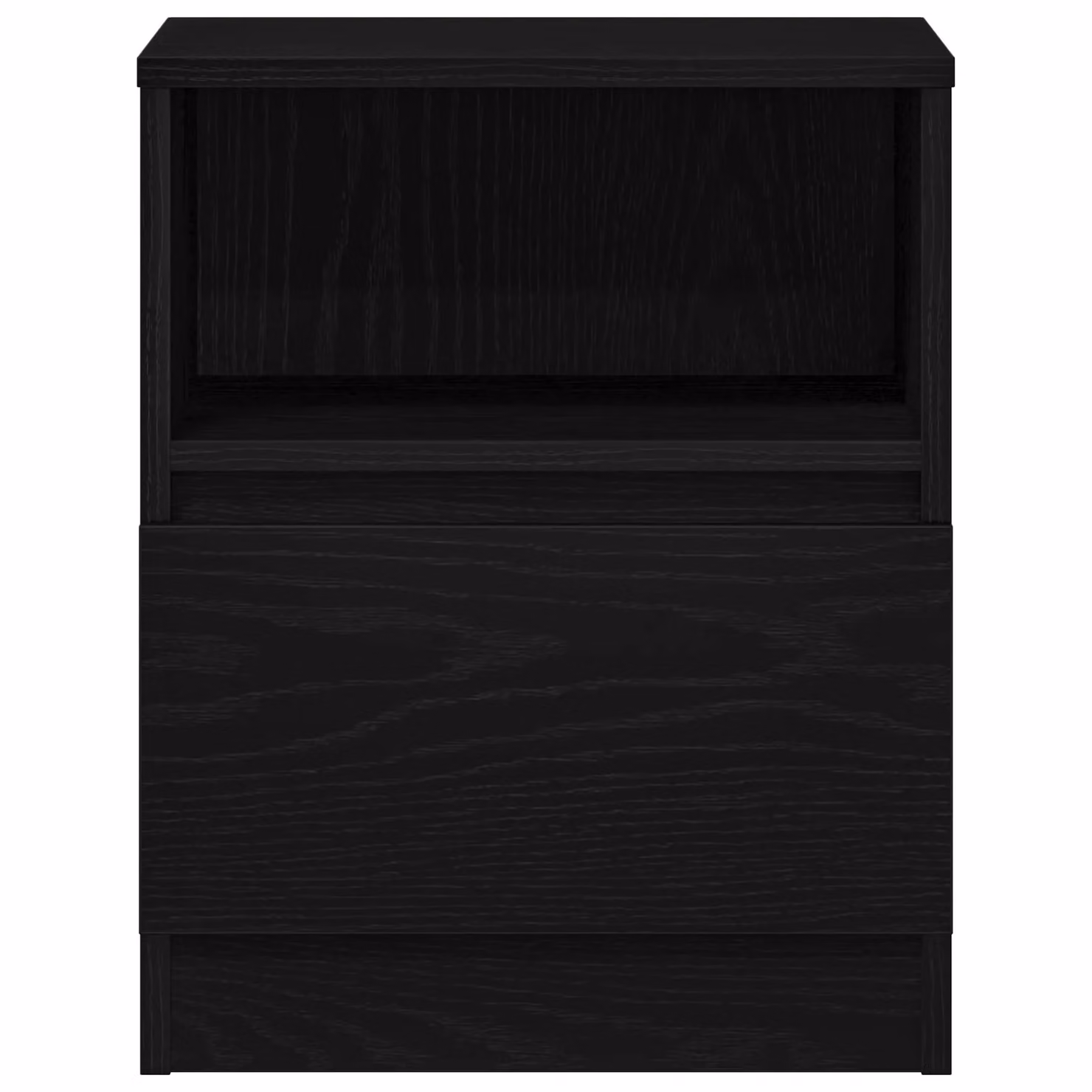 Berkfield Home Modern Black Oak Nightstands 2-Pack, W/D/H: 40 x 40 x 50 cm – 5
