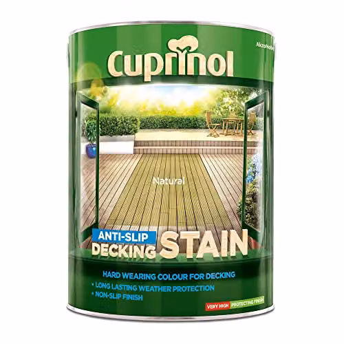 Cuprinol Anti-Slip Decking Stain, Natural, 5 l – 2