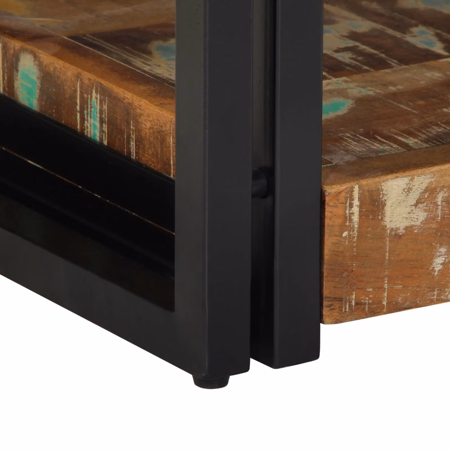Berkfield Home Set of 2 Reclaimed Solid Wood Bedside Cabinets in Brown, W/D/H: 40 x 35 x 50 cm – 8