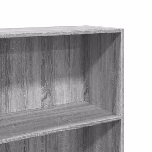 vidaXL Modern Grey Sonoma Bookcase in Engineered Wood W/D/H: 60 x 30 x 152 cm – 3